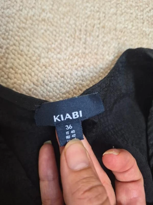Kiabi Zwarte rok met volants en opengewerkte details 36 – photo 10